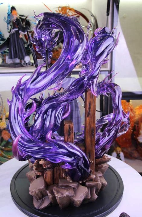 BLEACH 黒衣少年図 藍染惣右介 ガレージキット ガレキ スタチュー①⑧