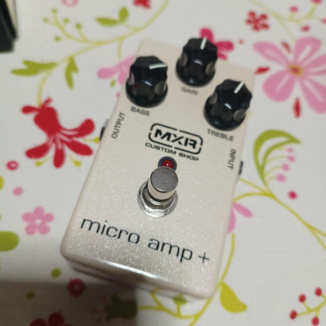 MXR Custom Shop micro amp + ブースター プリアンプの通販はau PAY