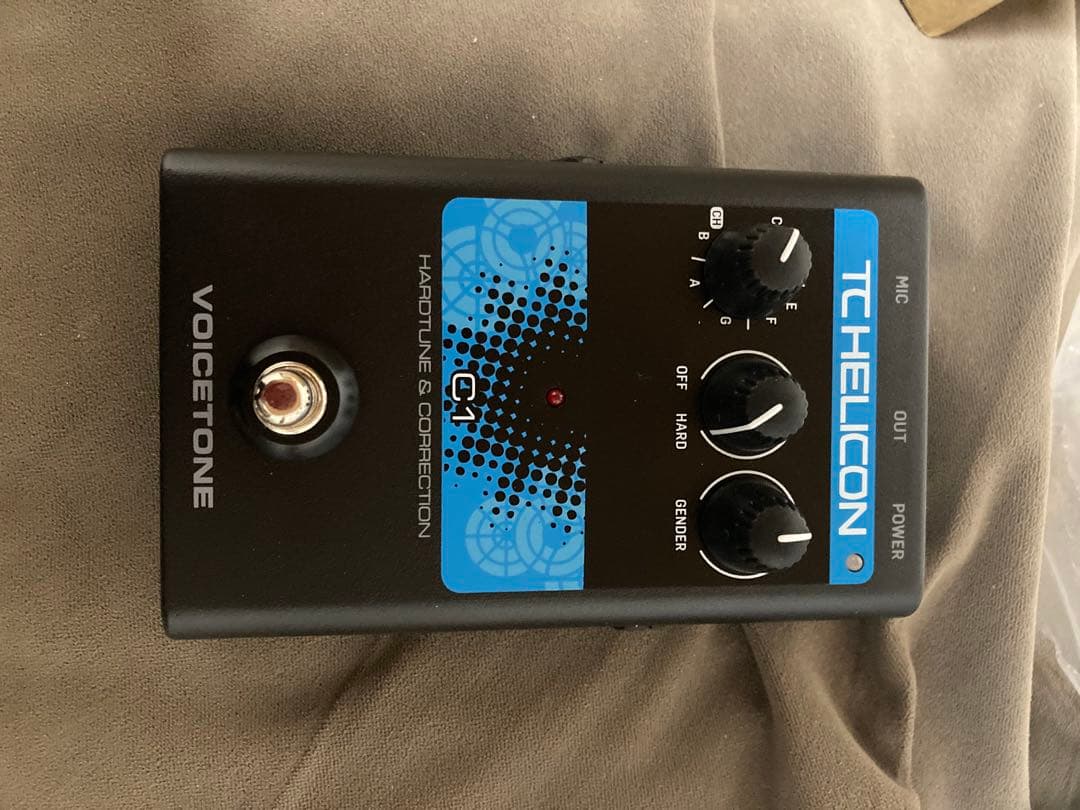 TC-Helicon Voicetone C1 エフェクター（中古）