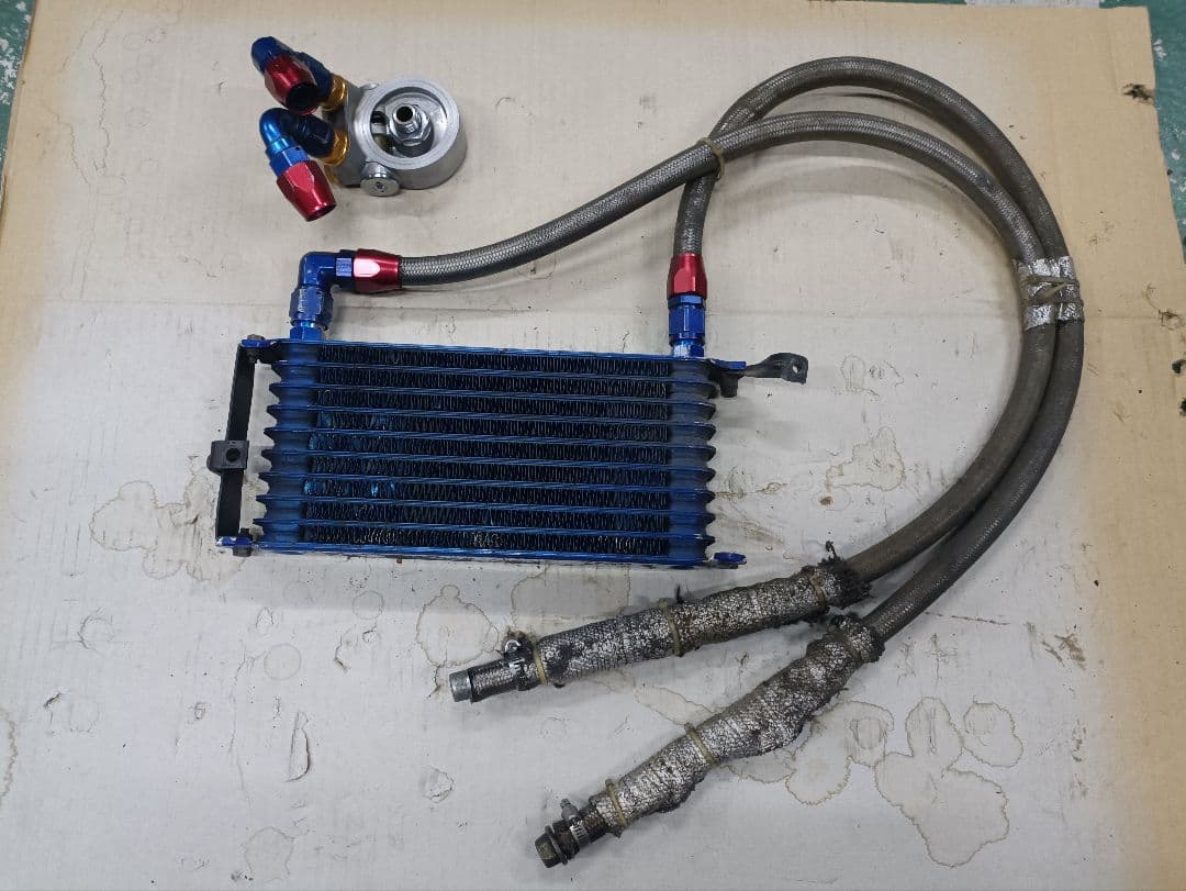 TRUST GReddy オイルクーラー　AE86 トラスト トラスト⁄TRUST トラスト オイルクーラー AE86用 GReddy オイル