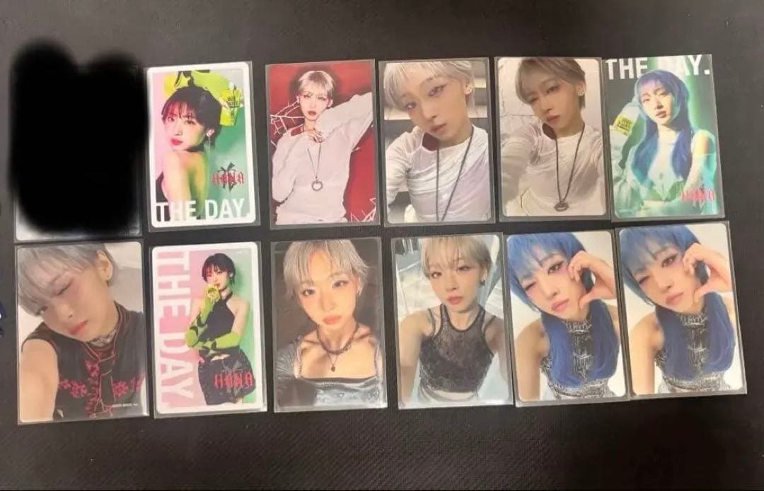 HANA JISOO ジス トレカセット ＋ミスターフレンドリー青 - メルカリ