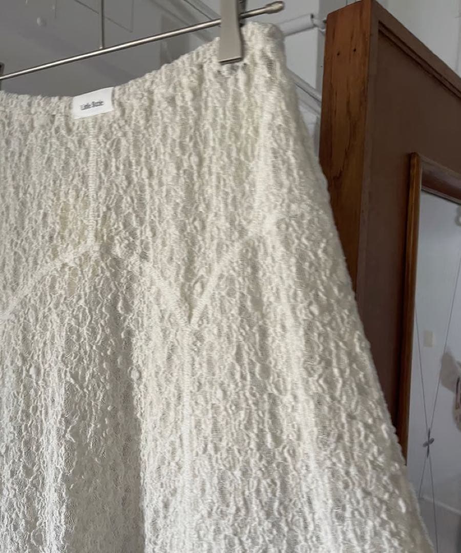 スカート \"Organic Shrink Lacee Panel Skirt\"