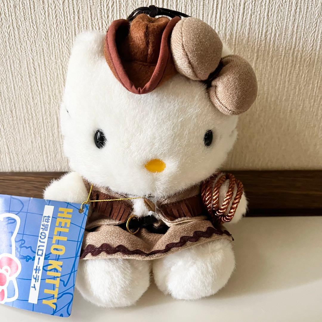 世界のハローキティ ぬいぐるみ 3体セット レトロ - メルカリ