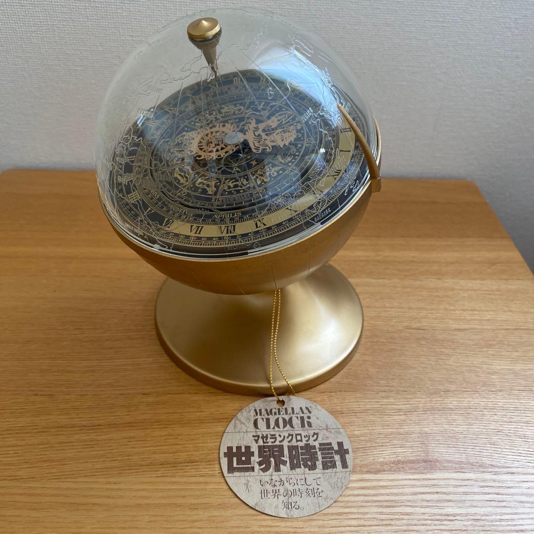 新品】マゼランクロック 置き型 からくり時計ワールドタイマー - メルカリ
