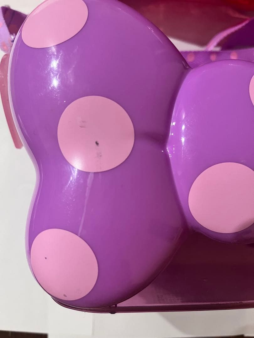 ディズニー　ミニーちゃん　リボン型　ポップコーンバケット　2個セット