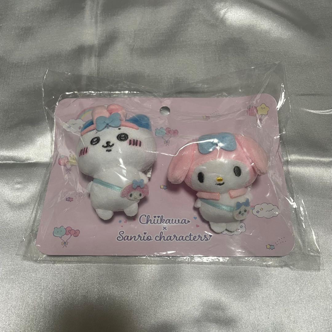 ちいかわ はちわれ マイメロ ブローチ ちいかわ サンリオコラボ マイ