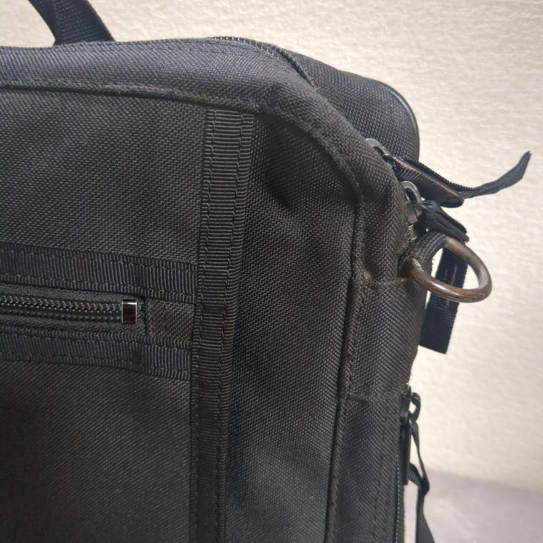 美品☆PORTER ブラック ビジネスバッグ ポーター 2Way B4収納