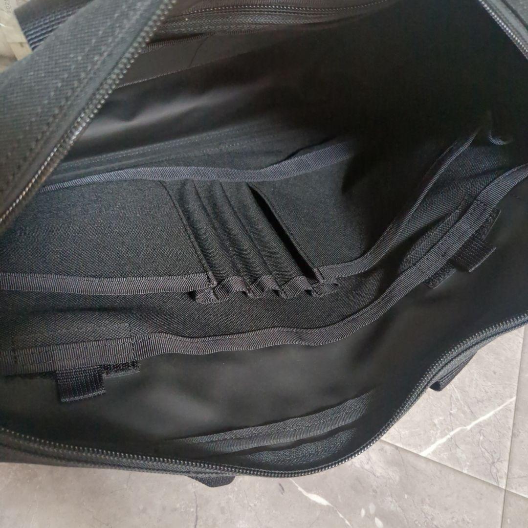 美品☆PORTER ブラック ビジネスバッグ ポーター 2Way B4収納