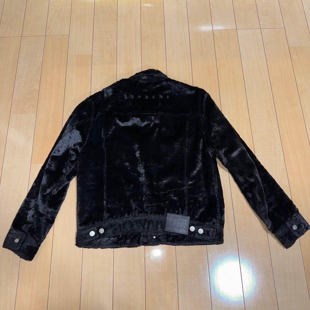 セール‼️ Supreme Fuzzy Pile Trucker Jacket S