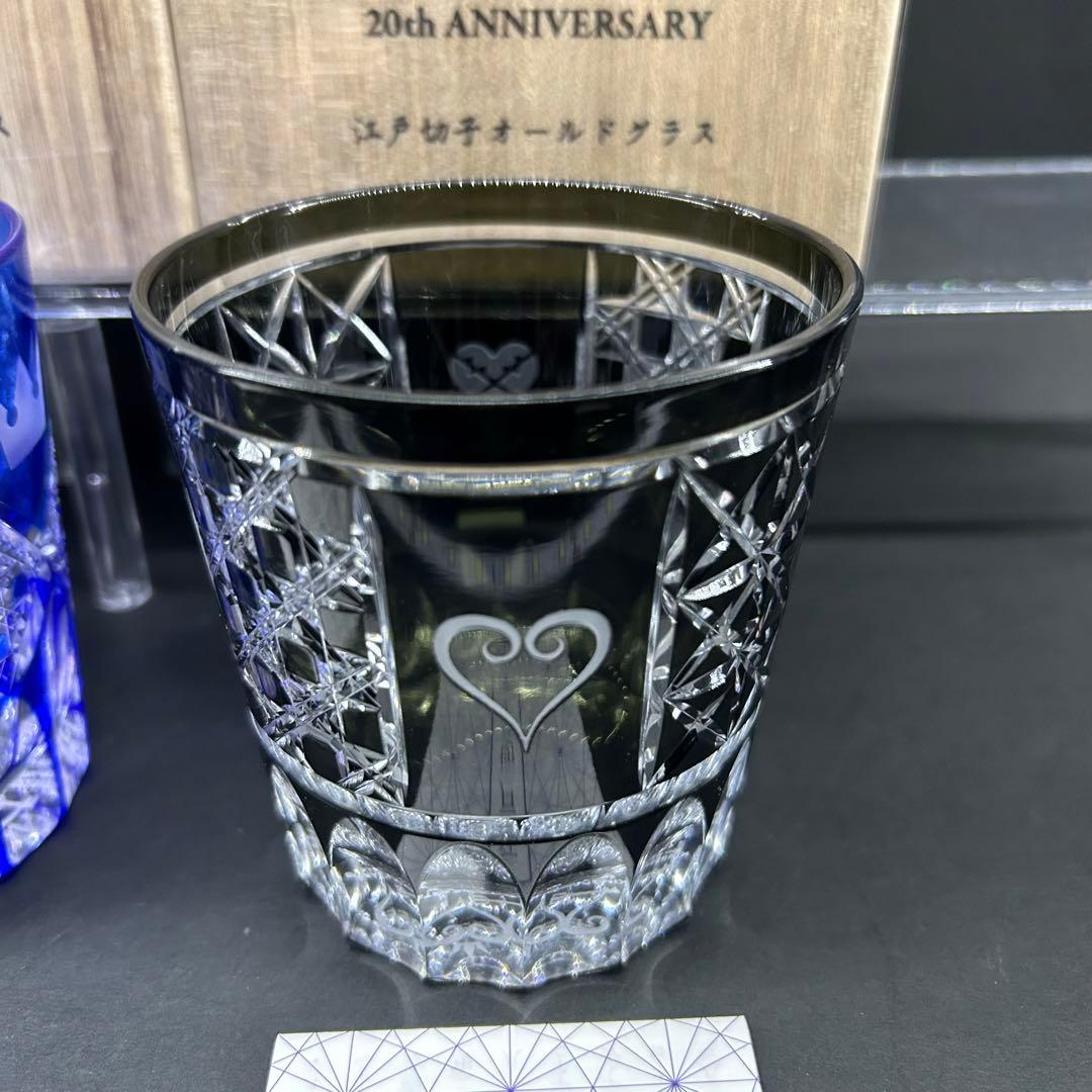 キングダムハーツ 20th Anniversary × 江戸切子 オールドグラス