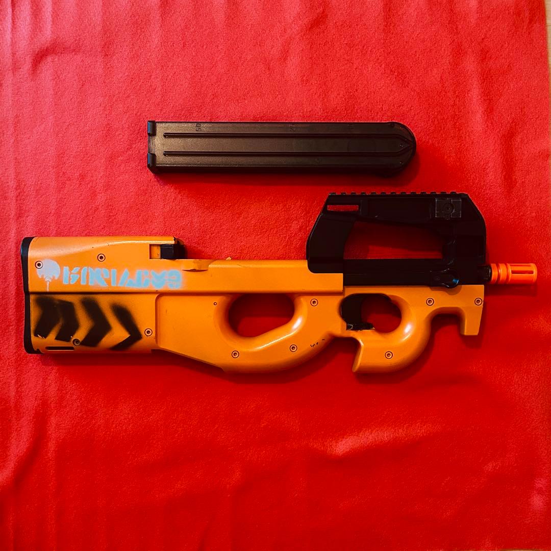 東京マルイ　P90 電動ガン　splatoon2 ヒーローシューター仕様