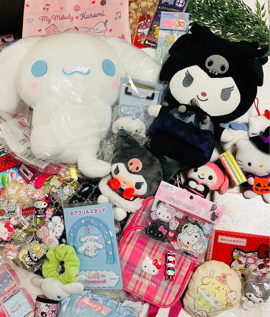 ハローキティ・マイメロディ・シナモロール サンリオまとめ売り