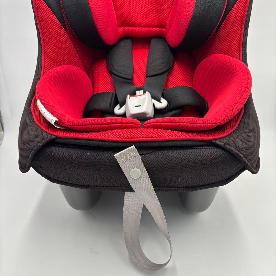 極美品コンビ チャイルドシート ミニマグランデ EG UB レッド新生児から