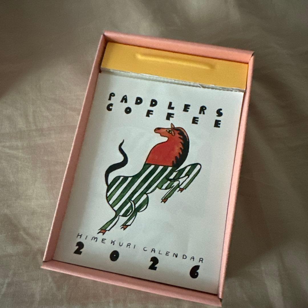 Paddlers Coffee Himekuri Calendar 2026 - メルカリ