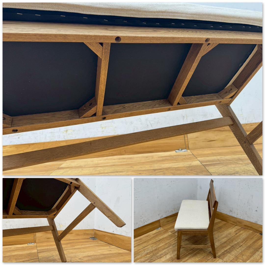 T1430☆展示品☆ウニコ ベンチ ソファ ADDY アディ オーク材 オーク材