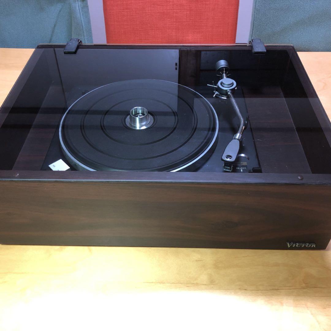 美品動作品 ビクターSRP-Z2 レコードプレイヤー ビンテージベルトドライブ