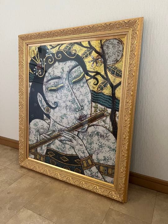 バリ島一の画家ケトゥット ビクルによる絵画、油絵、アクリル画