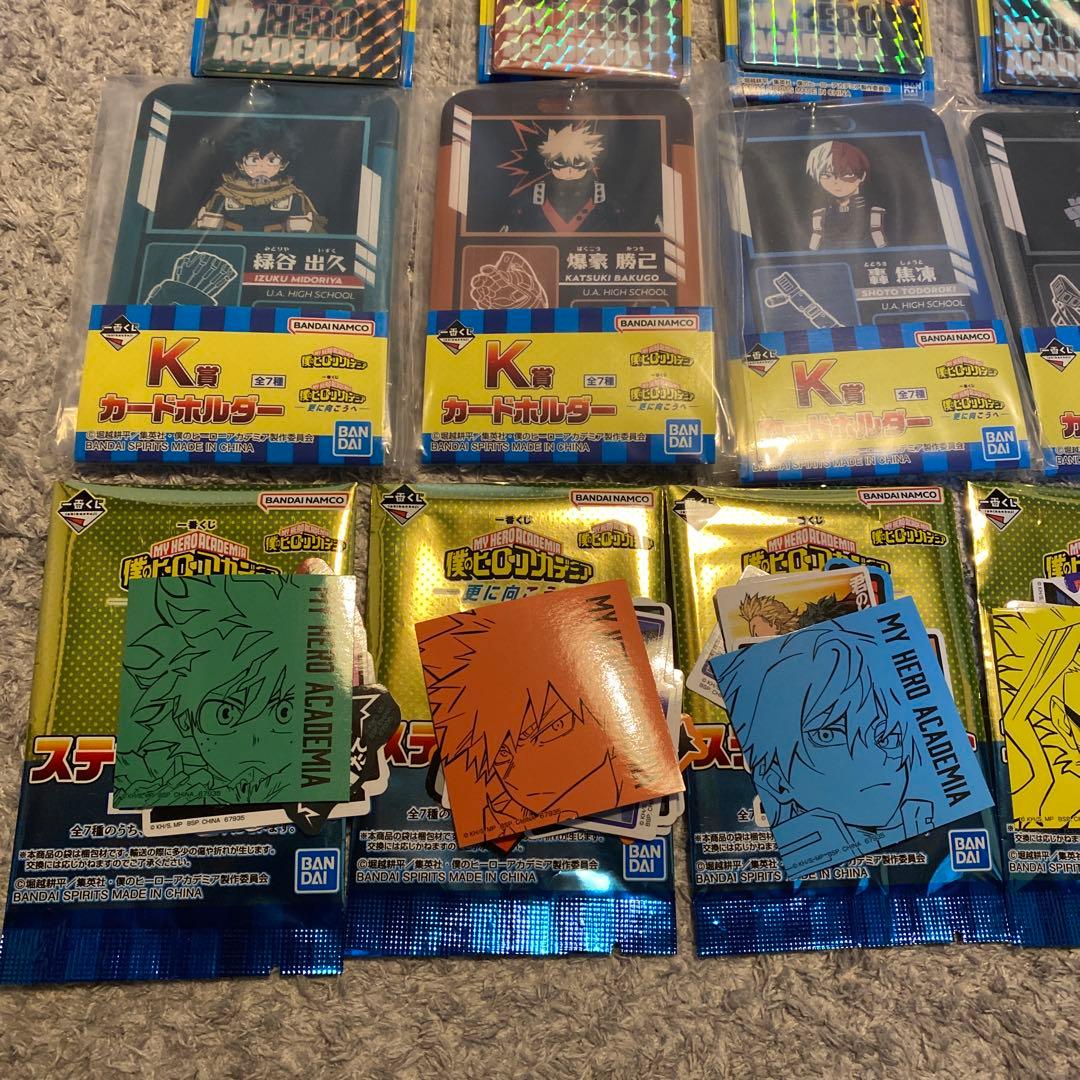 一番くじ　僕のヒーローアカデミア -更に向こうへ-　フィギュア　セミコンプセット