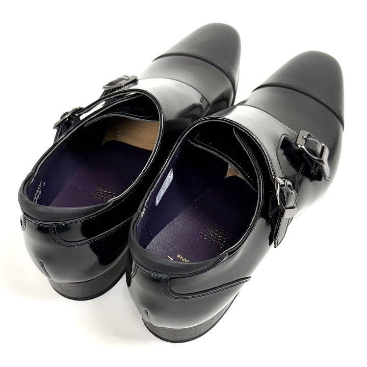 新品 リーガル 37TR ダブルモンク スクラッチタフレザー 26.5cm