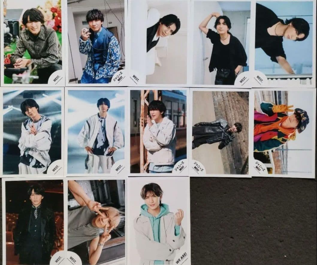 藤井流星 ジャニーズWEST WEST. 公式写真 ① ソロ 個人のみ WEST. 藤井