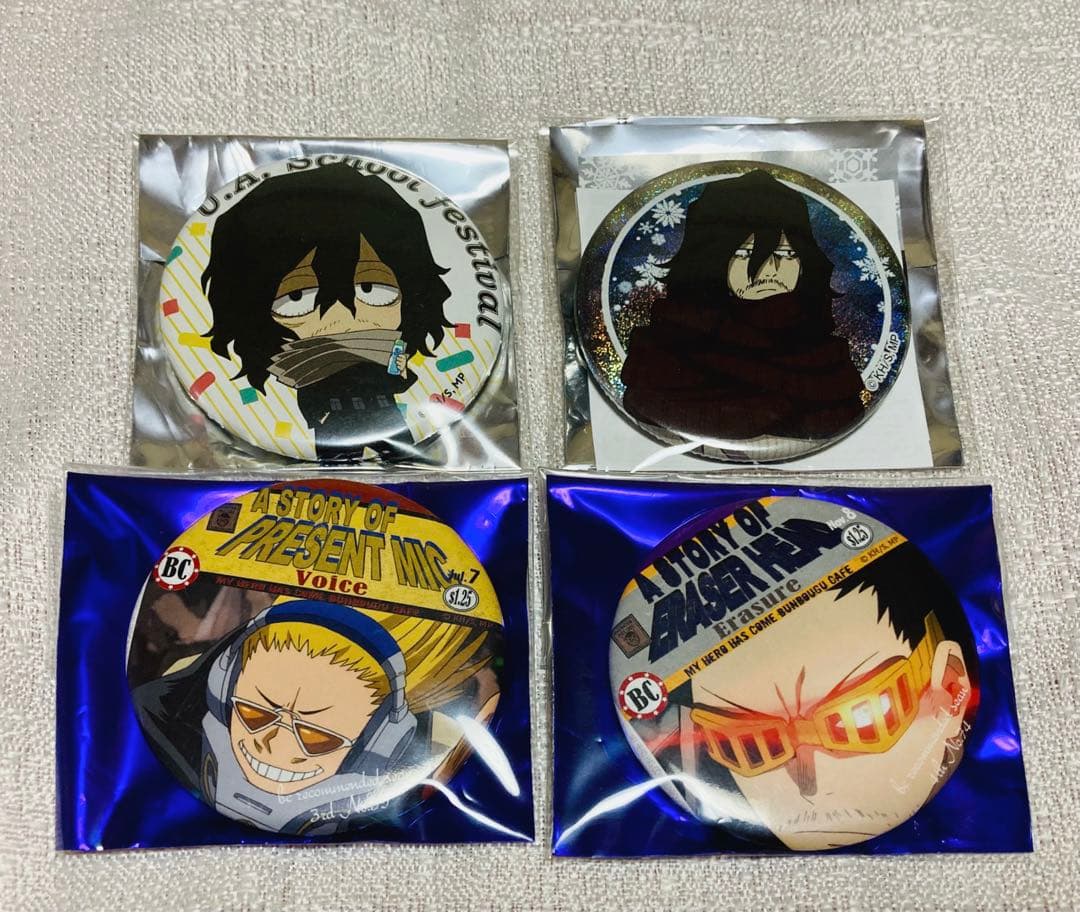 ヒロアカ 缶バッジ アクキー アクスタ バースデー ポスカ まとめ売り 相澤