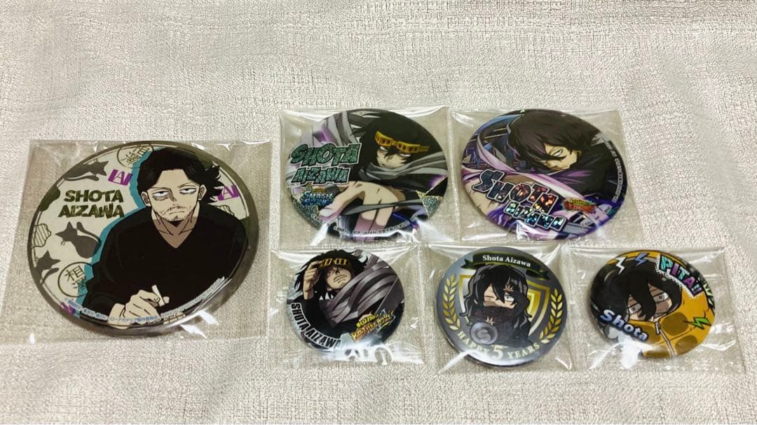 ヒロアカ 缶バッジ アクキー アクスタ バースデー ポスカ まとめ売り 相澤