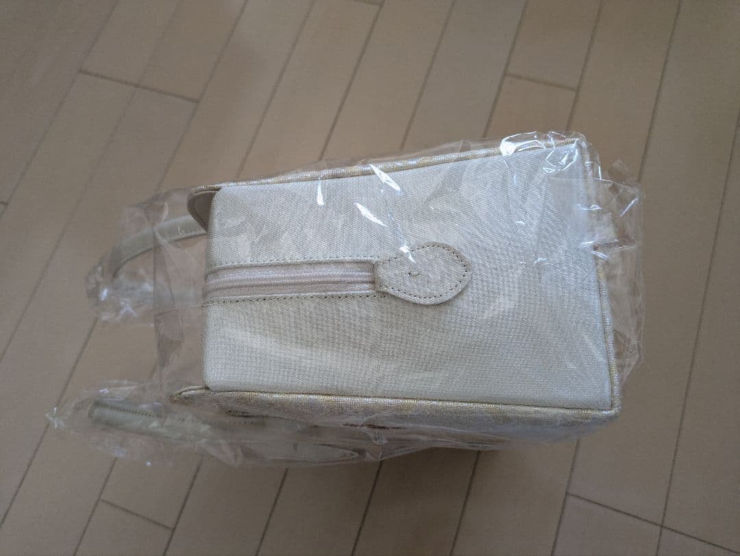 新品未使用品　京都 西陣織正絹帯地使用　利休バッグお茶席