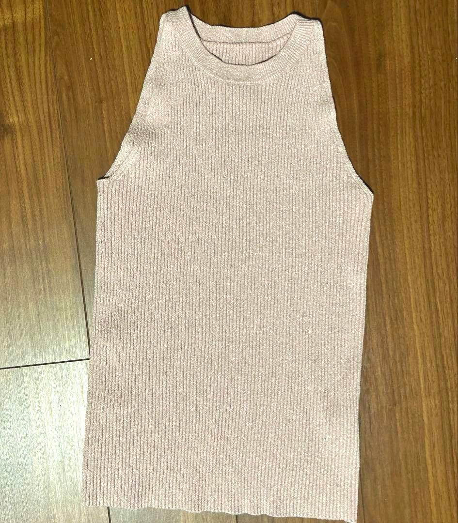 anuans ニットトップス