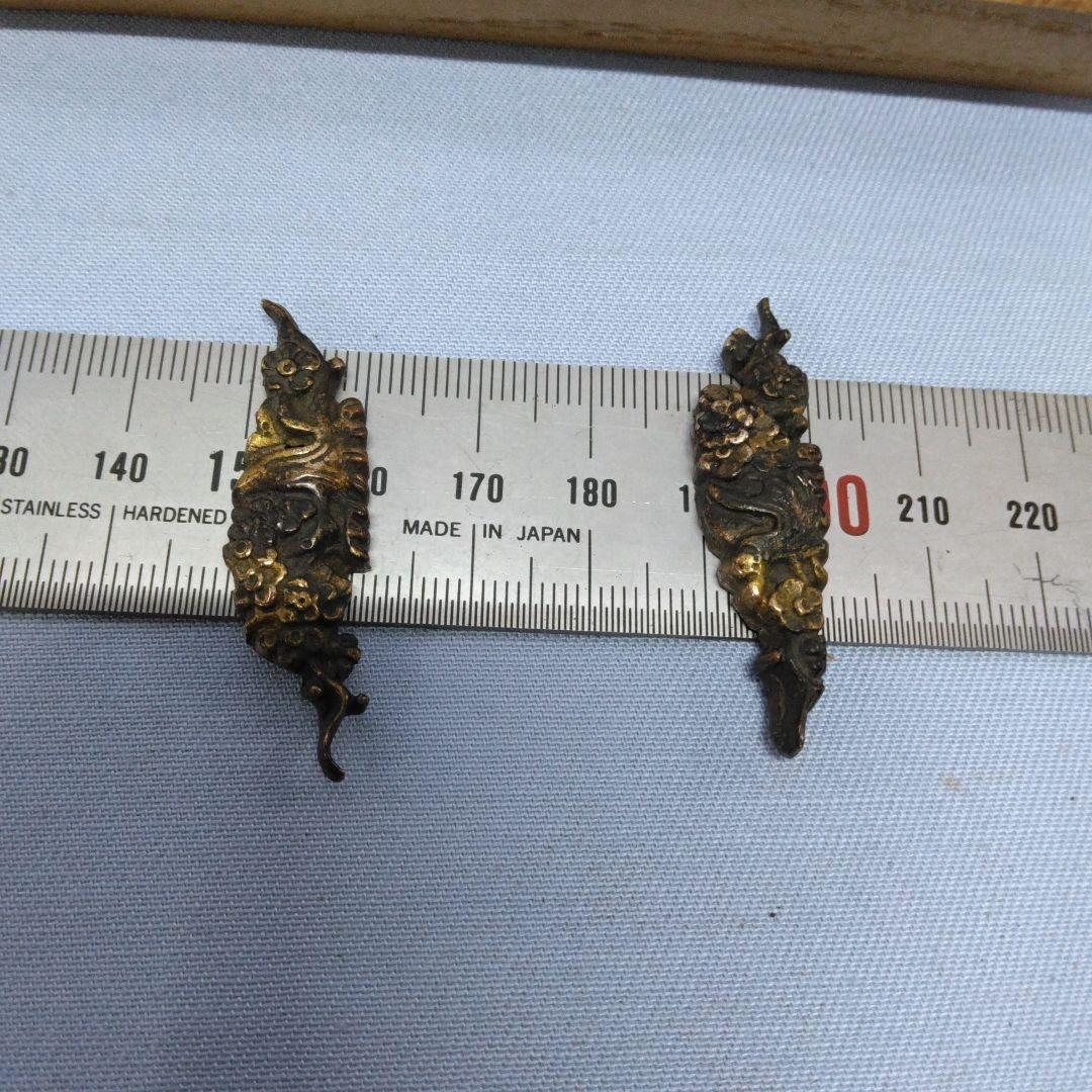 目貫　江戸時代　刀装具　骨董品 アンティーク