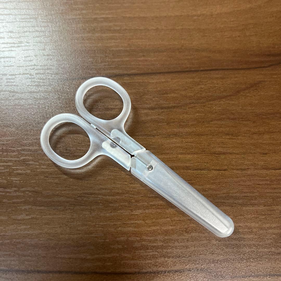 無印良品 左利き用 はさみ 透明 プラスチック - メルカリ