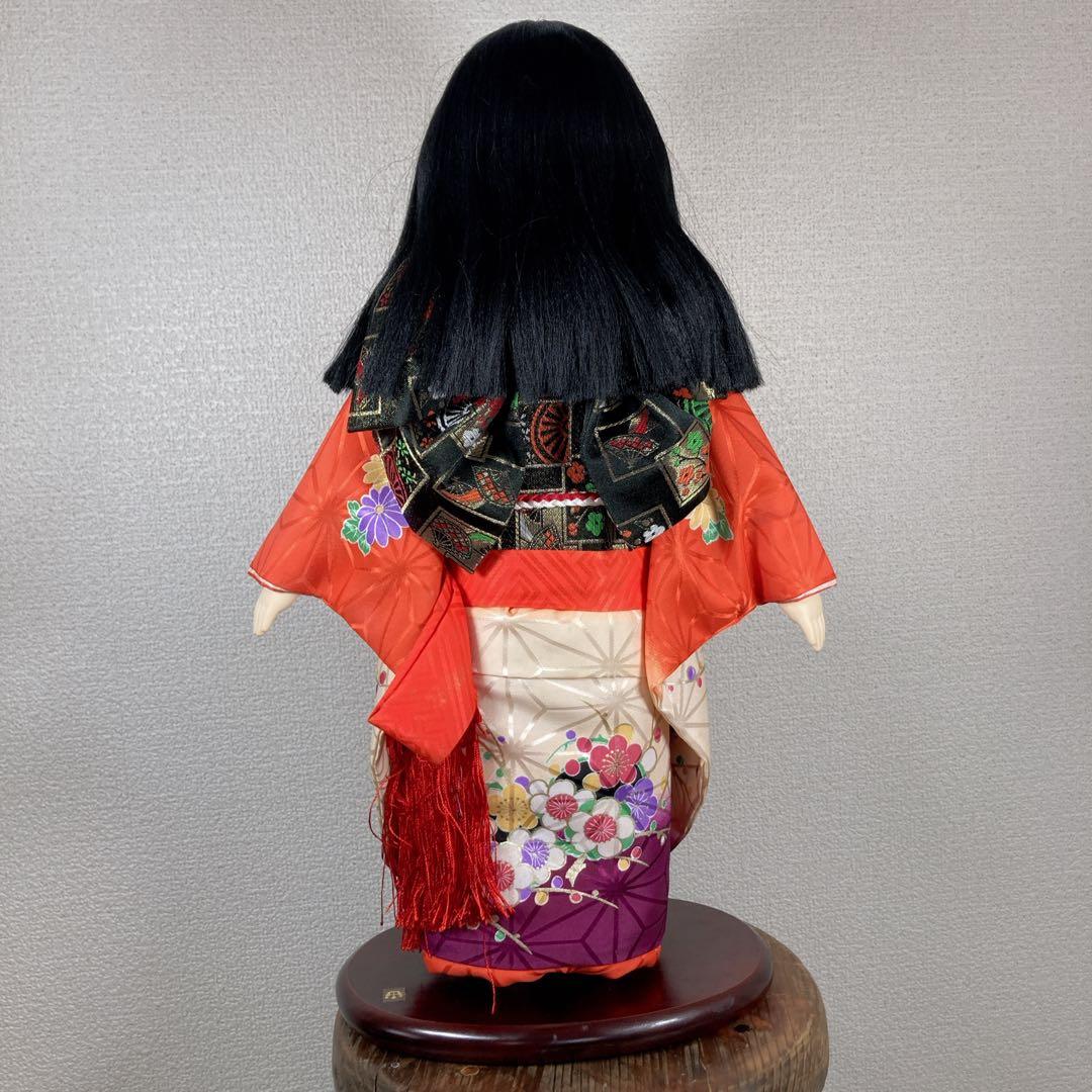 豪華 飾り市松 市松人形 45cm 着物 日本人形 - メルカリ