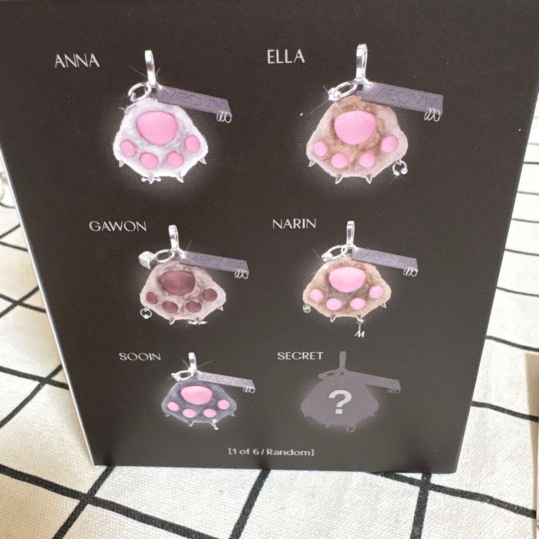 MEOVV ミヤオ アルバム JELLY PAW ver. スイン キーリング meovv