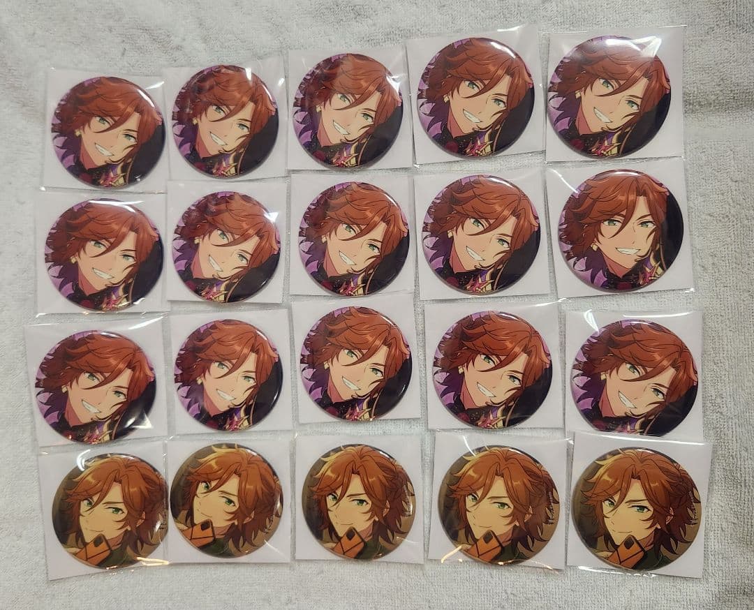 斑 あんスタ コレ缶 コレクション缶バッジ casual idol