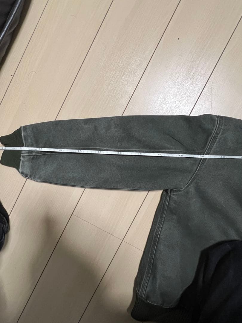 アクティブジャケット ダック生地 carhartt モスグリーンXS相当　希少