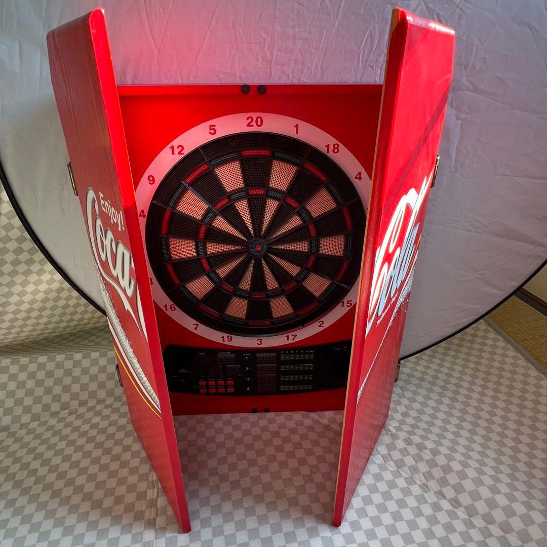 Coca-Cola コカ・コーラ 電子ダーツボード フルセット 美品