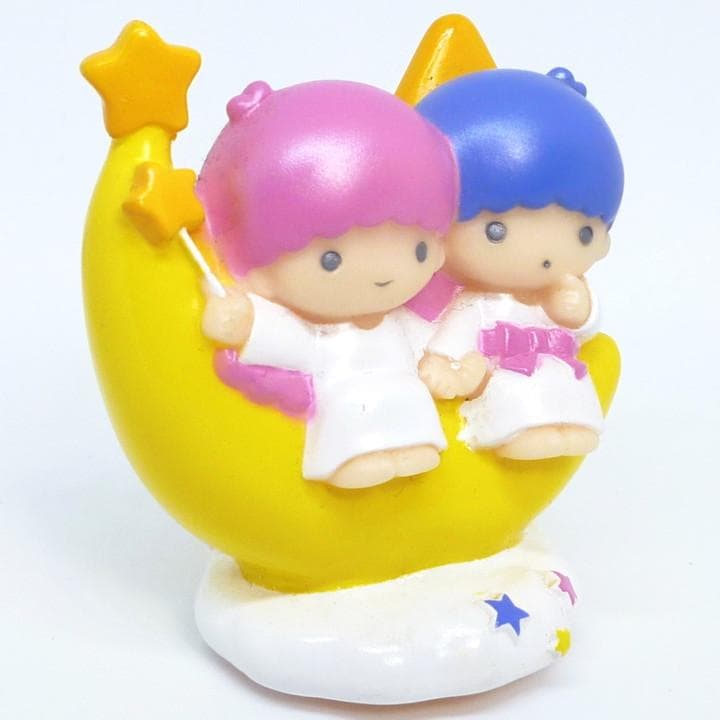 レア キキララ お月様 ソフビ人形 ソフビドール リトルツインスターズ