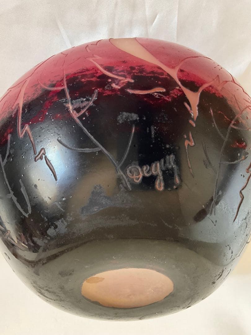 Dugue/デュゲ」Art Deco Vase1930年台(France)