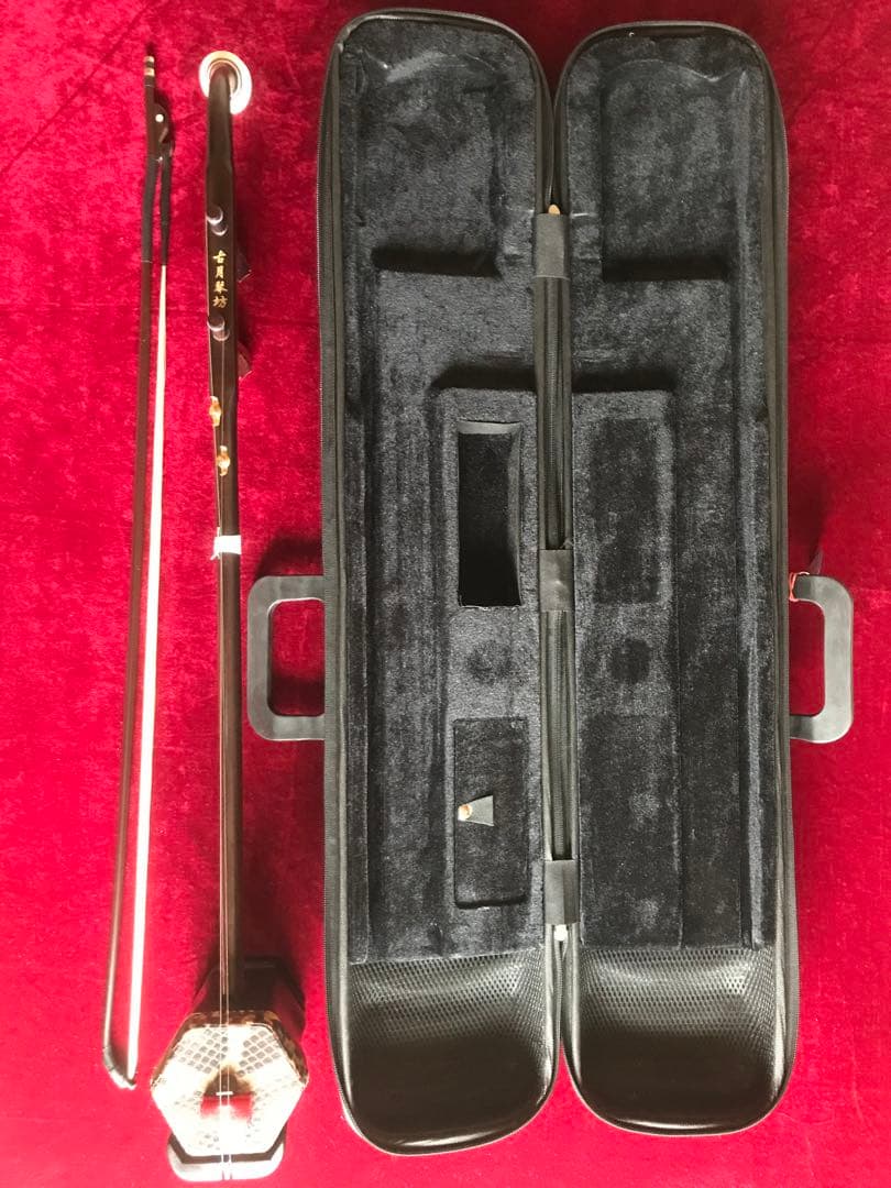 低音二胡(ニ泉胡)★紅木★古月琴坊・万其興製作★十年保証★1122人100％評価
