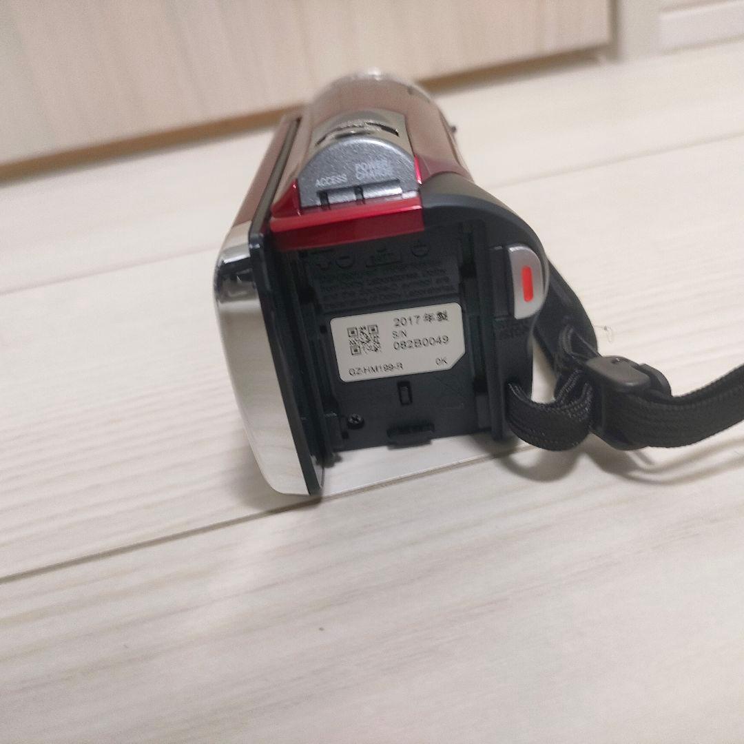 【美品】JVC Everio GZ-HM199 レッド