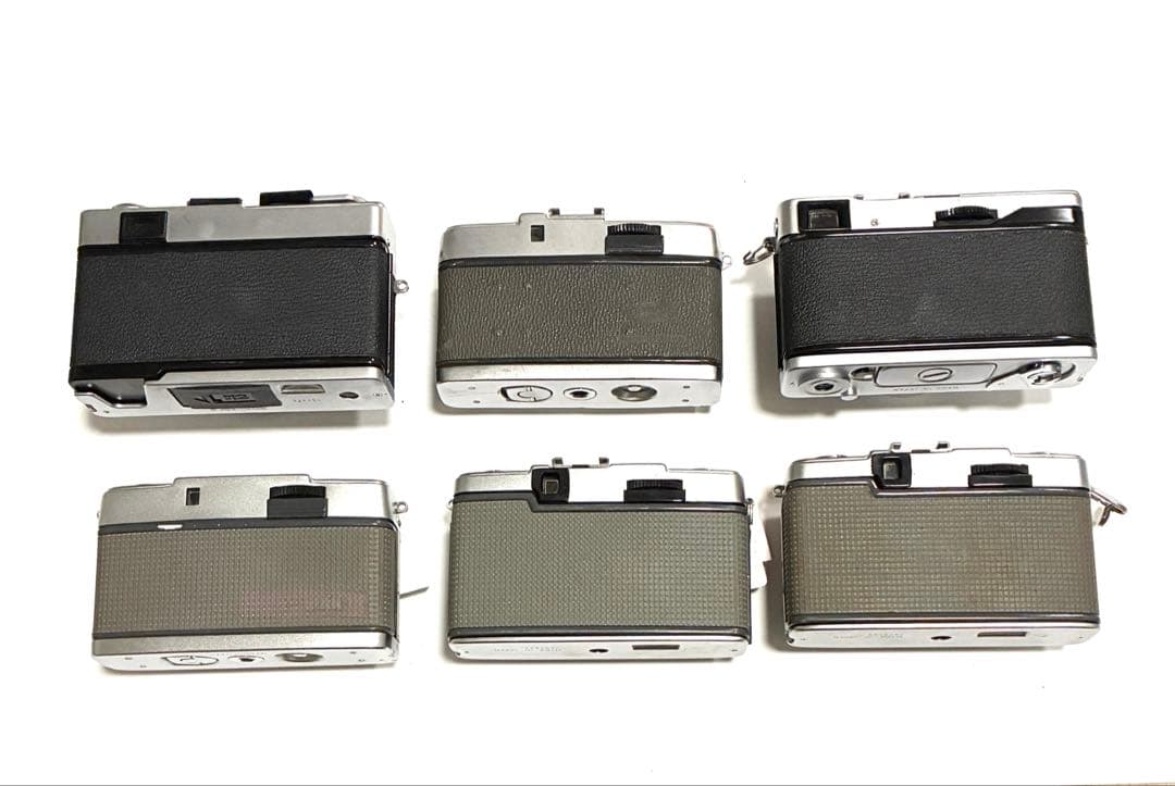 オリンパス PEN・EE、EE-2、35ED、35EC- 2 カメラ6台セット 中古カメラ