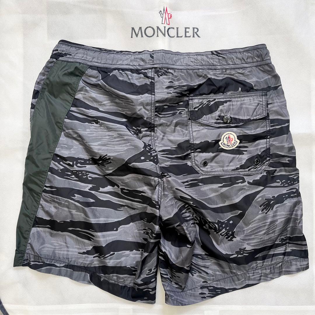 MONCLER スイムショーツ 迷彩 カモフラ M ショートパンツ モンクレール
