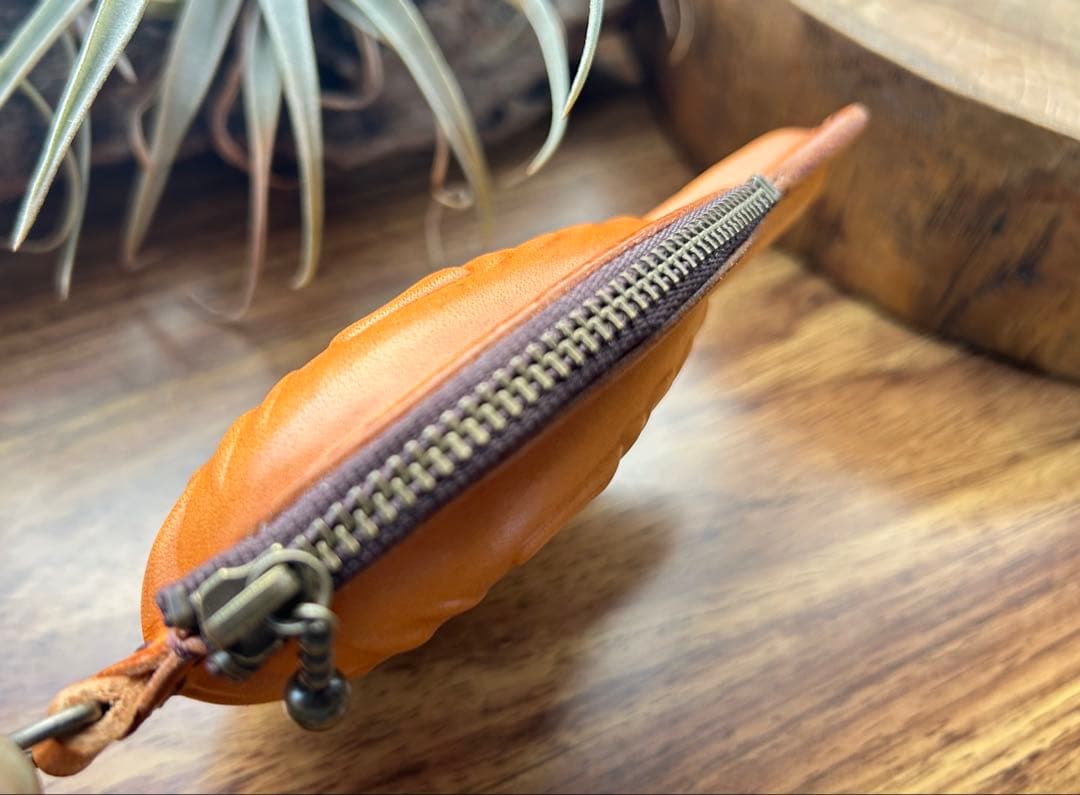 【組合せ自由３個セット】本革たい焼き型ミニポーチ｜遊び心ある小物・小銭入れ