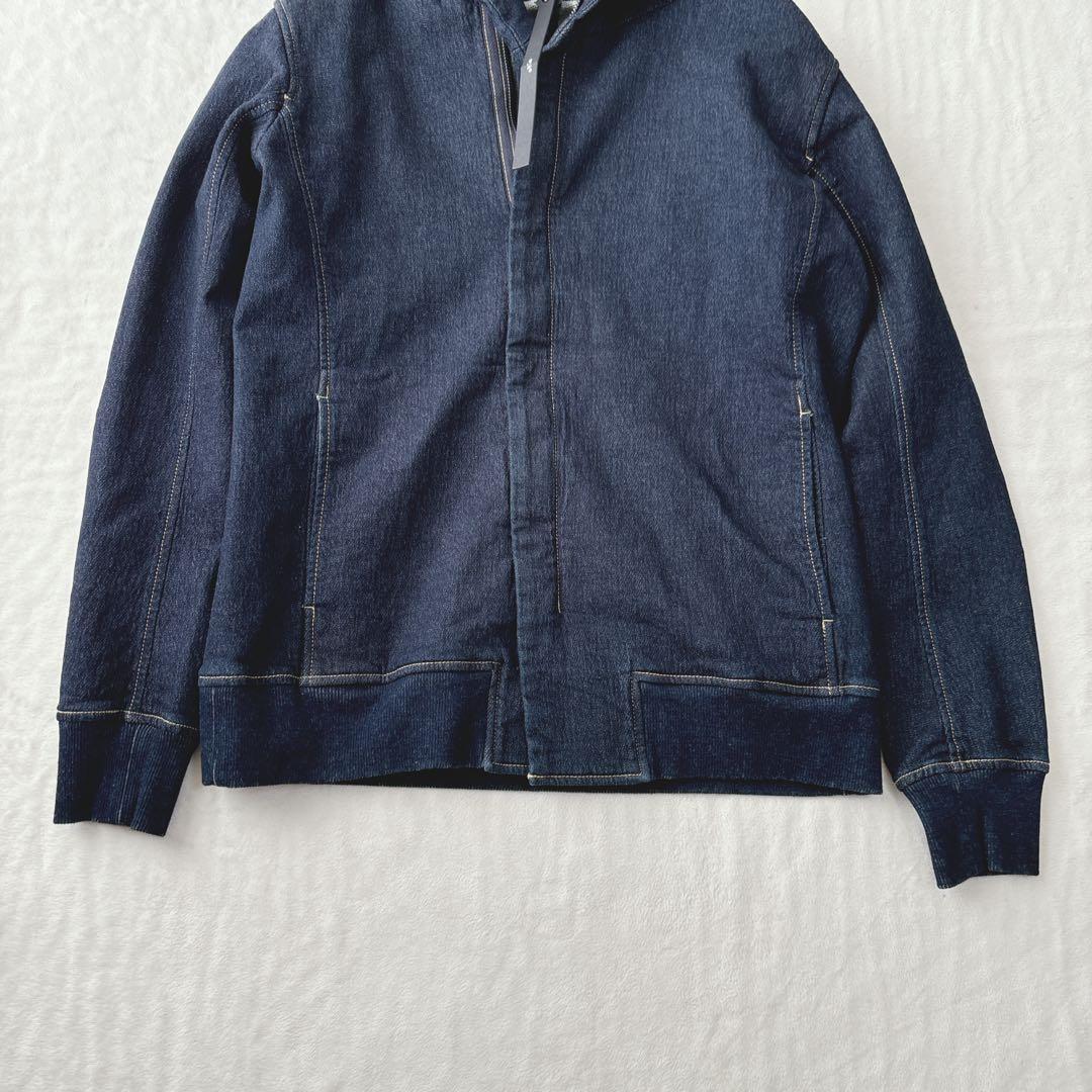 【未使用タグ付き】WJK デニム　パーカー　フーディ　大きめサイズ