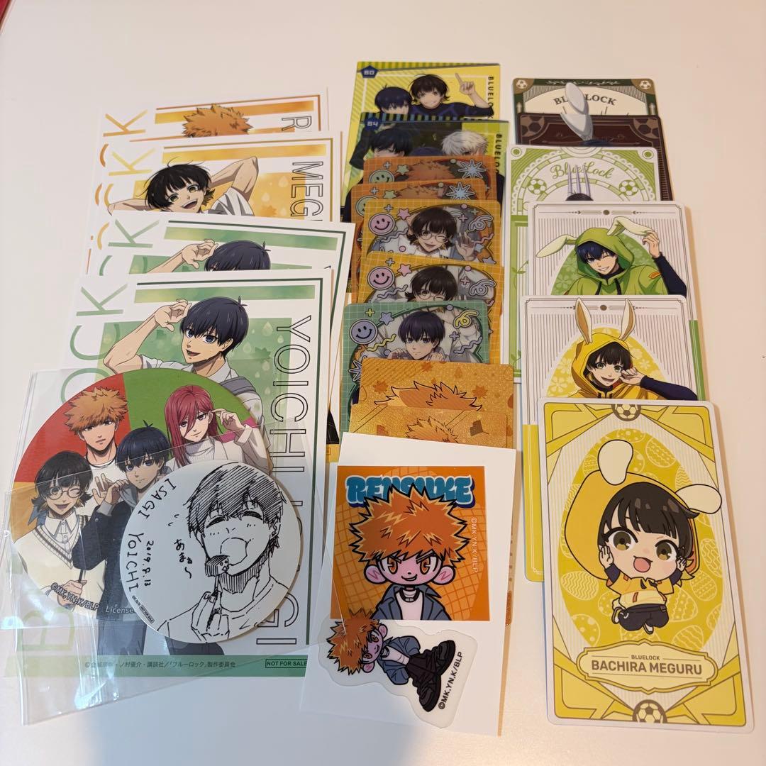 ブルーロック 潔 ポストカード コースター等 21点セット - メルカリ