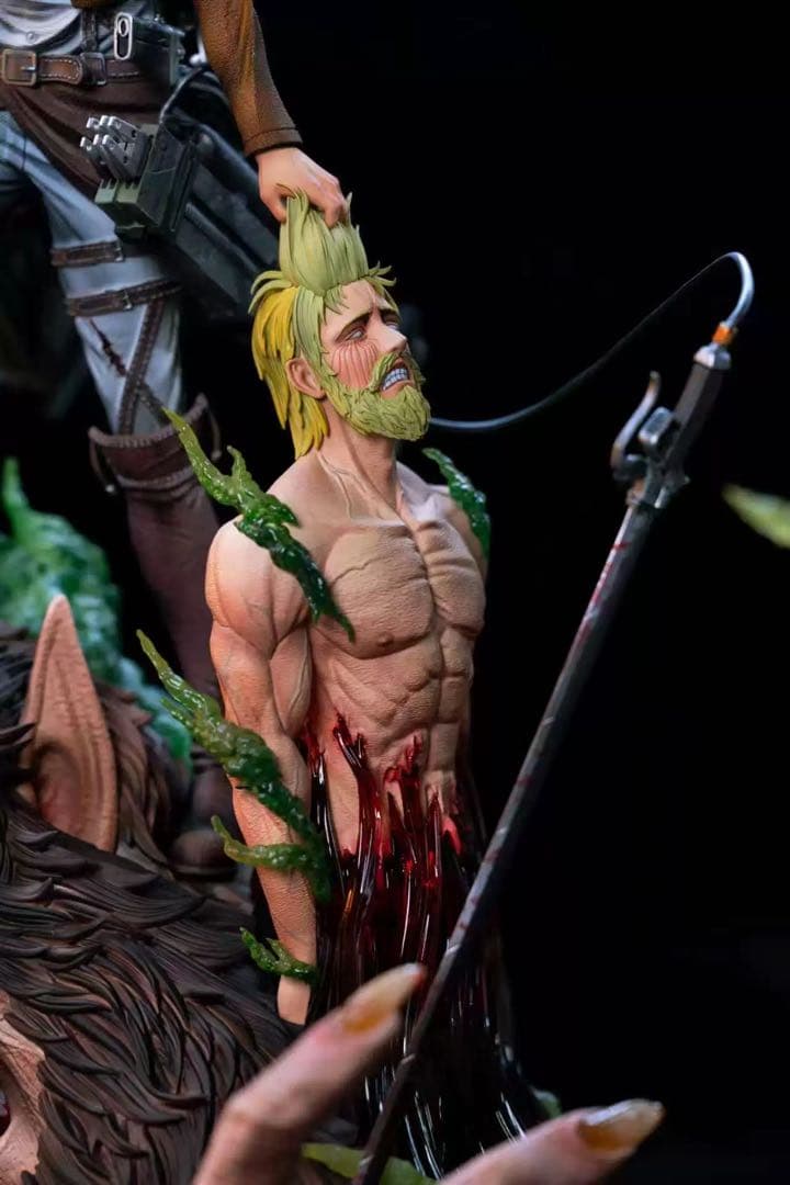 進撃の巨人 ④ リヴァイ・アッカーマン ガレージキット ガレキ スタチュー