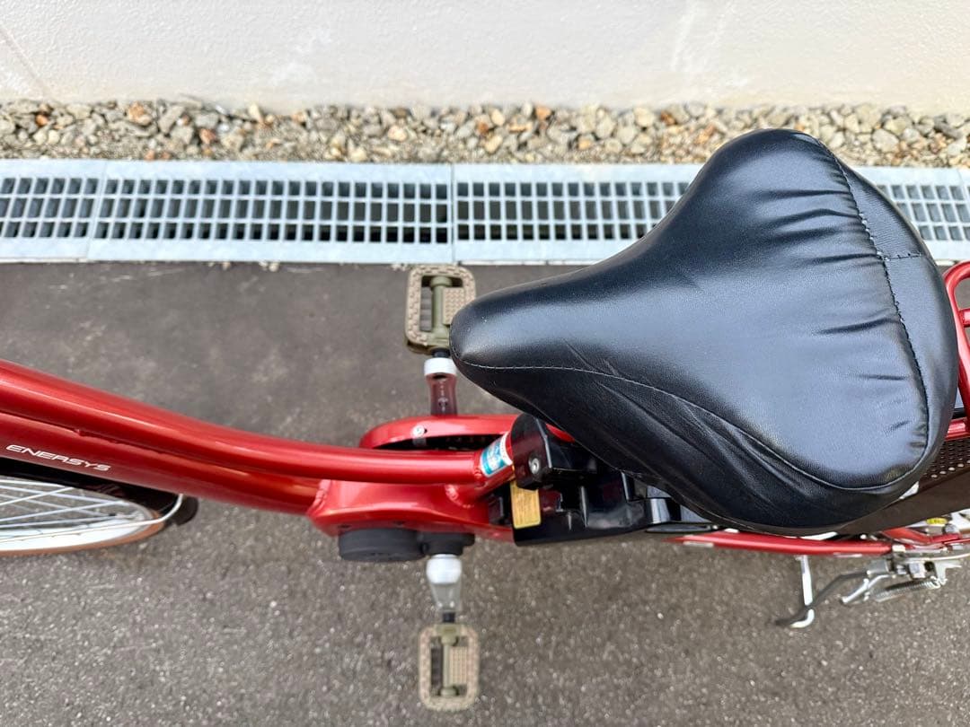 電動アシスト自転車 ASAENE4-M1 エナシスエブリ24 パールレッド