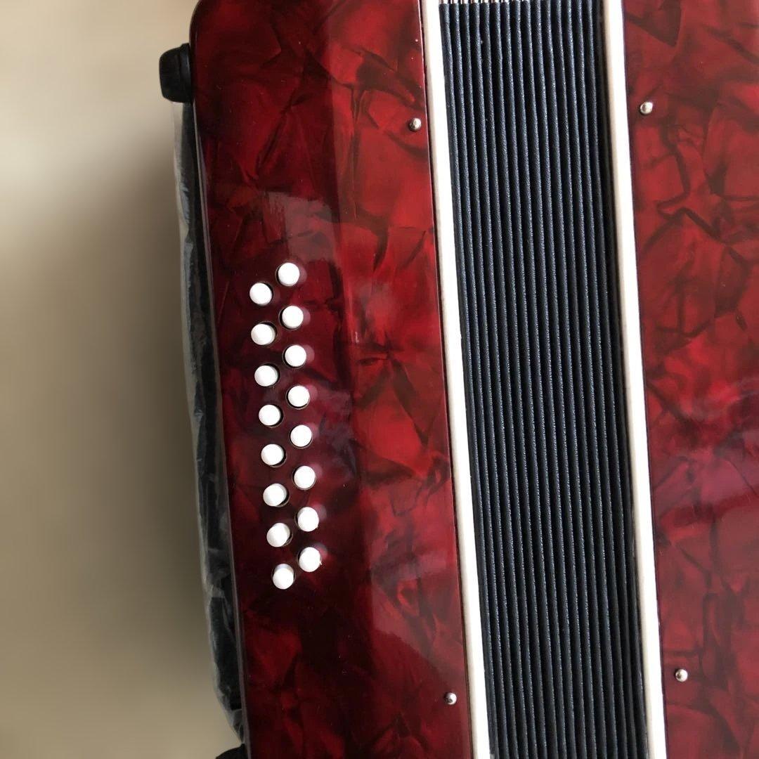 アコーディオン　美品　22キー　キーボードアコーディオン