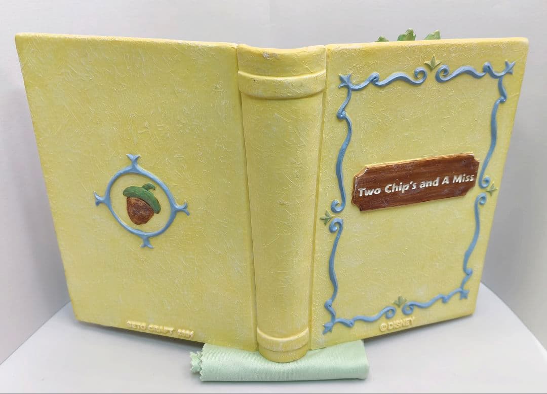 【100周年記念品】ディズニー チップとデール クラリス ブック型フォトフレーム