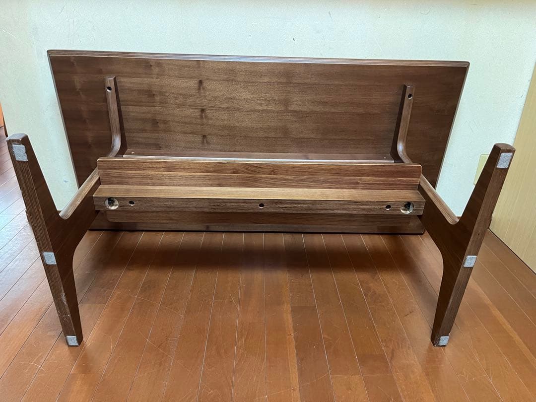 【手渡限定】無印良品 リビングでもダイニングでも使えるテーブル・チェア2・ベンチ