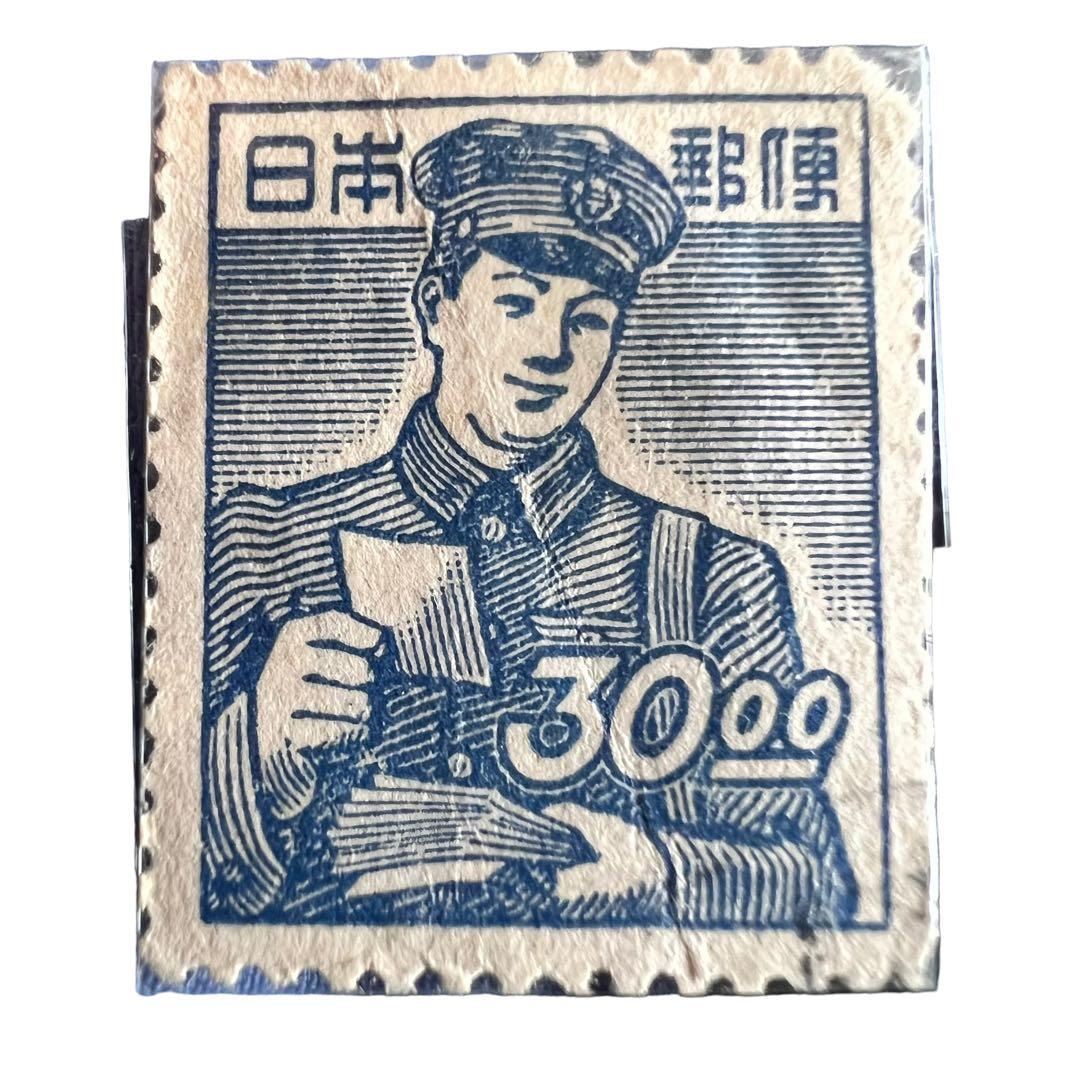 【希少】 1950年代 昭和すかしなし切手 郵便配達 希少】 1950年代 昭和すかしなし切手 郵便配達 2025年最新】使用済